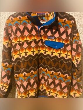 Patagonia synchilla fleece pullover jacket retired pattern